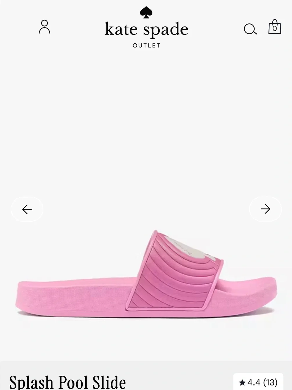 kate spade casual slide